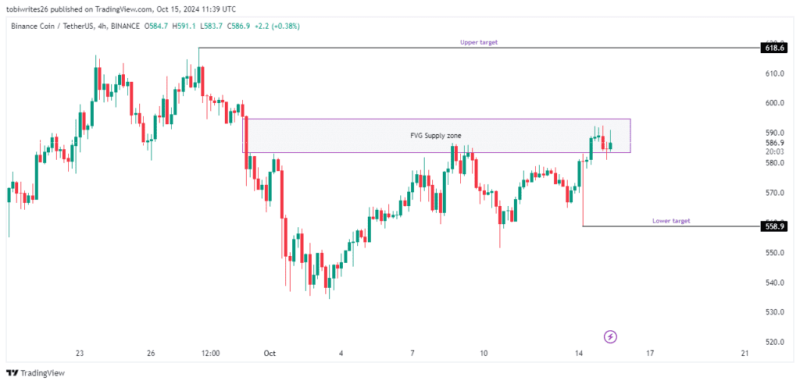 Binance Coin (Bnb) Faces Supply Challenges Amid Steady Growth And Bullish Sentiment